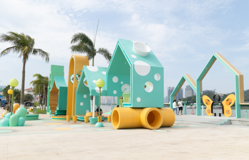 最美绿色天际线-广东珠海横琴码头城市家具(图2) 最美绿色天际线-广东珠海横琴码头城市家具(图2)