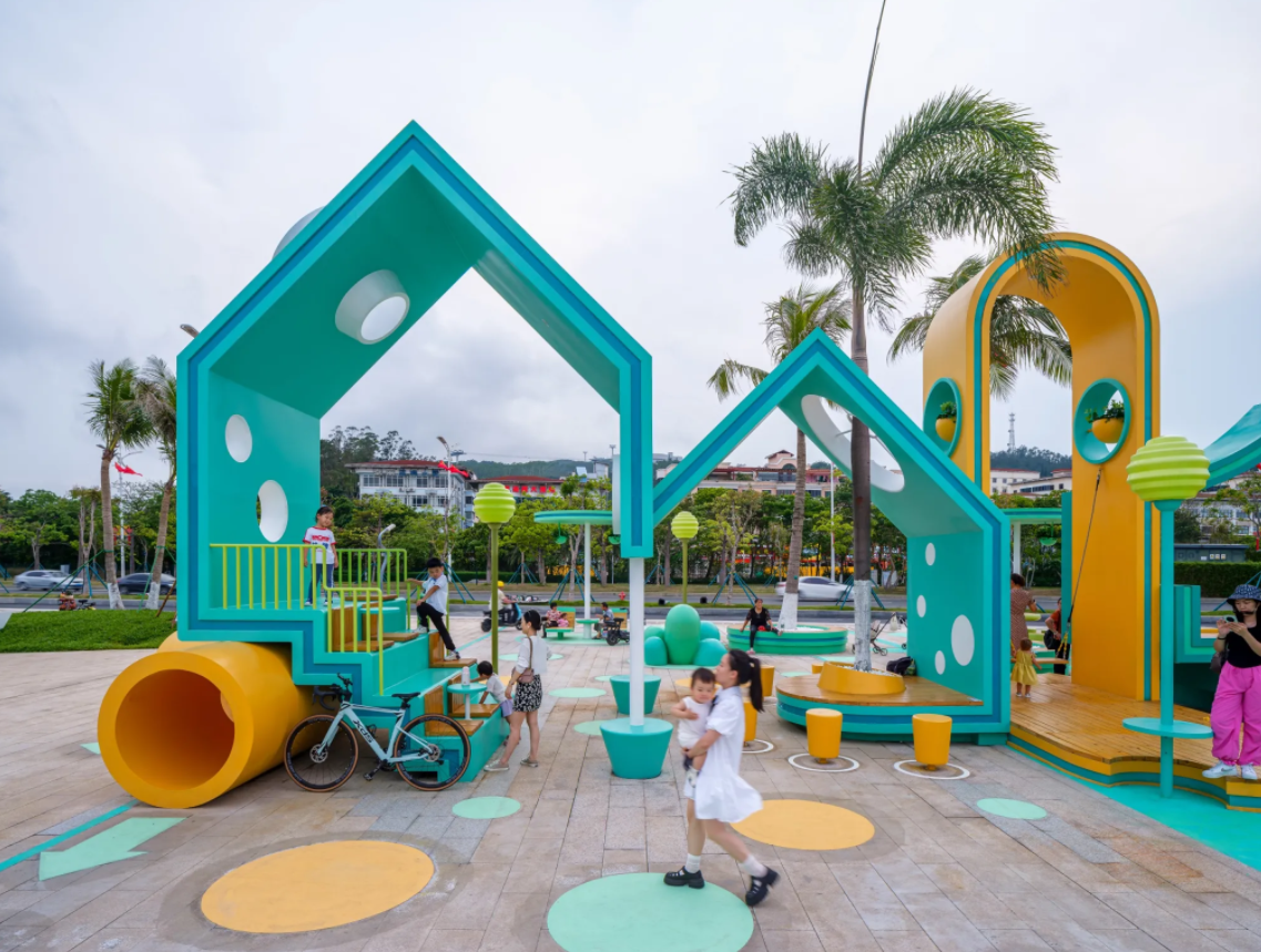 最美绿色天际线-广东珠海横琴码头城市家具(图4) 最美绿色天际线-广东珠海横琴码头城市家具(图4)