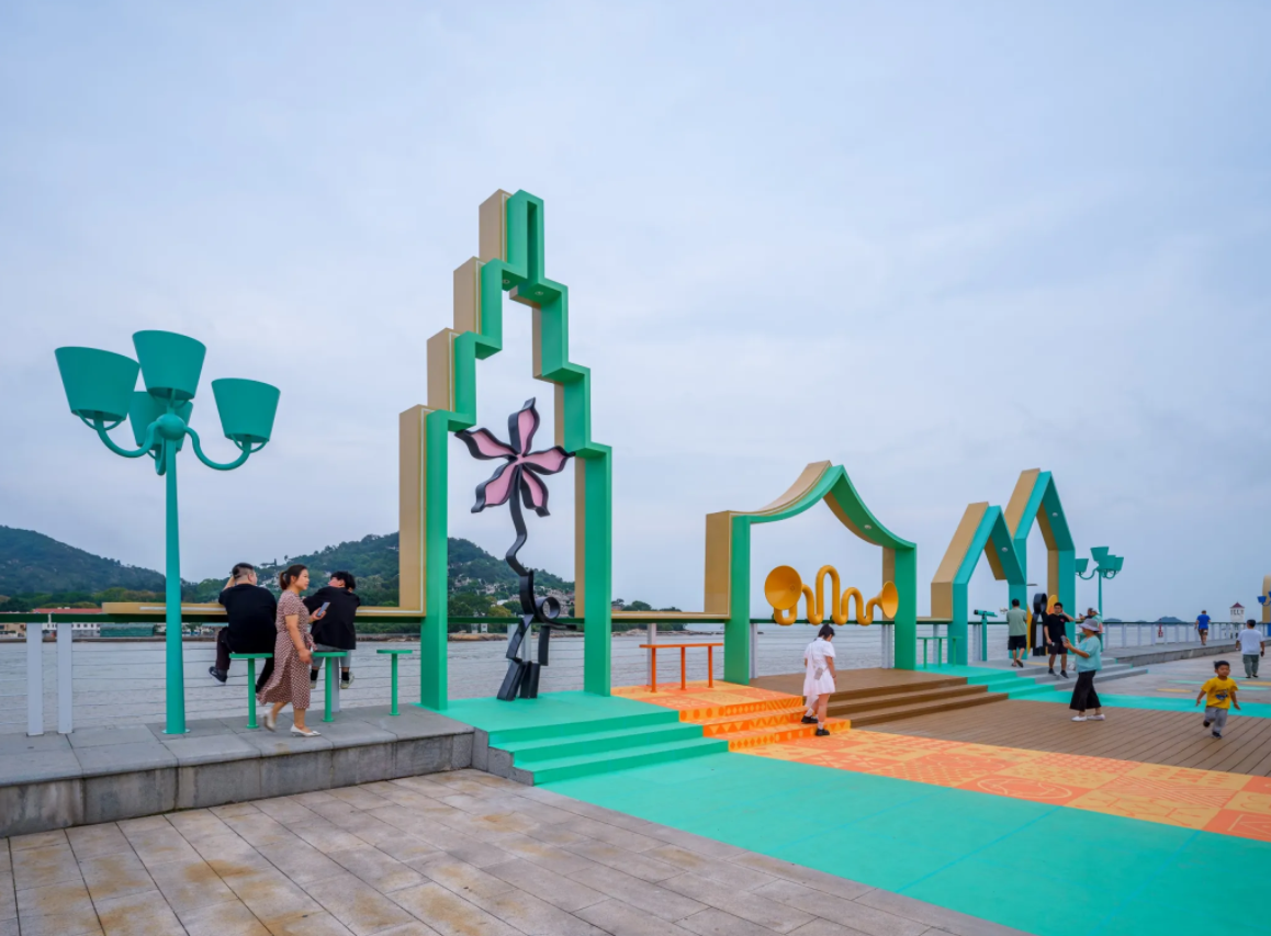 最美绿色天际线-广东珠海横琴码头城市家具(图6) 最美绿色天际线-广东珠海横琴码头城市家具(图6)